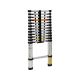 VOREL Aluminium-Teleskopleiter 3,8 m 13 Stufen