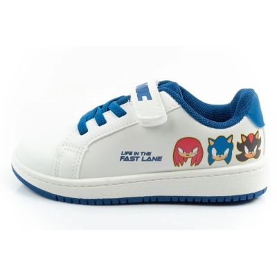 2. Leomil Kinder-Sportschuhe Sonic, leichte Sneaker mit Klettverschluss, weiß