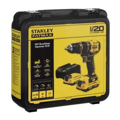 15. 18V STANLEY SFMCD721D2K Akku-Bohrschrauber