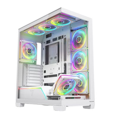 20. MODECOM VOLCANO STELLAR PLUS ARGB MIDI 8F WEISSES GEHÄUSE