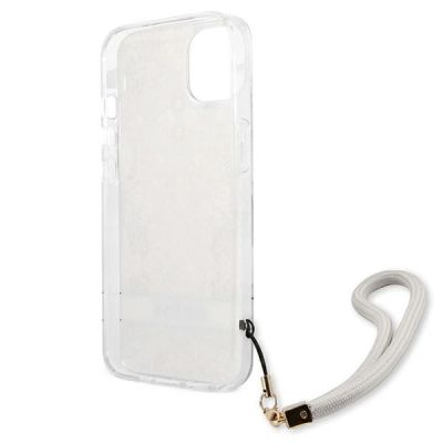 7. Guess GUHCP13SHFLSD iPhone 13 mini 5,4" Gold/Gold Hardcase Flower Strap