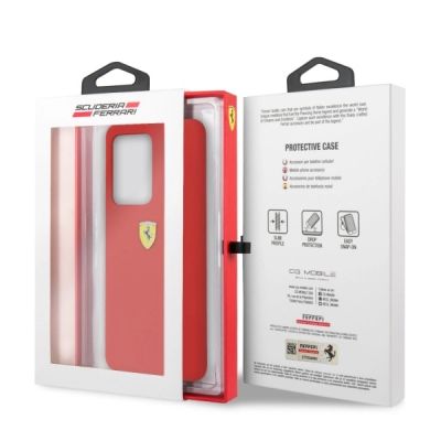 7. Ferrari Hardcase FESSIHCS69RE S20 Ultra G988 rot/rot Silikon