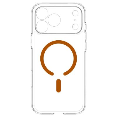 4. Spigen Ultra Hybrid Mag MagSafe Hülle für iPhone 18 Pro Max / 17 Pro Max – Transparentes Orange