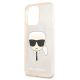 6. Karl Lagerfeld Glitzer Karl's Head Case für iPhone 13 Pro / iPhone 13 - Gold