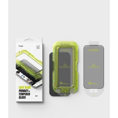 6. Ringke Easy Slide Privacy 2er-Pack gehärtetes Glas für iPhone 18 Pro Max