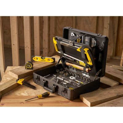 7. Stanley STMT98109-1 Satz Schraubenschlüssel und Werkzeuge 142-teilig.