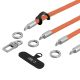 11. Tech-Protect C10S Seil-Handy-Lanyard – Orange