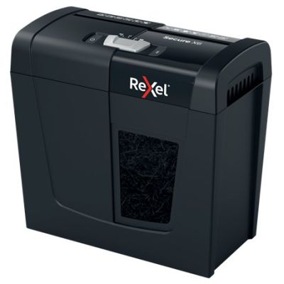 4. Rexel Secure X6 Aktenvernichter (P-4), 6 Blatt, 10-Liter-Auffangbehälter