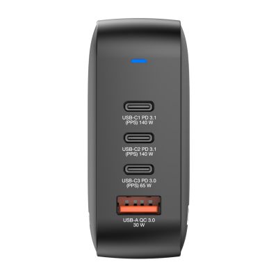 5. Verbatim Mini-GaN-Ladegerät 165W 3xUSB-C 1xUSB-A US/EU/UK
