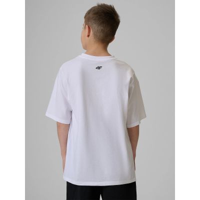 2. Baumwoll-T-Shirt für Jungen 4F 4FJRSS26TTSHM3904-10S