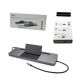 4. i-tec Metal C31FLATDOCKPDPRO Dockingstation, kabelgebunden, USB 3.2 Gen 1 (3.1 Gen 1), Typ-C, Grau