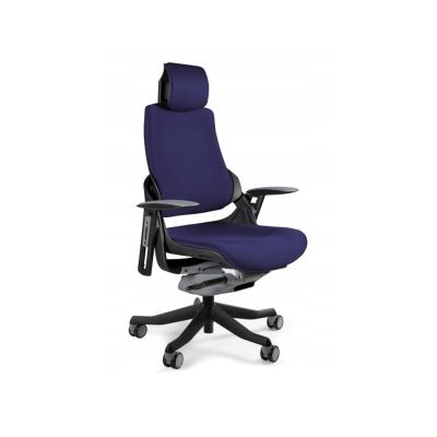 Wau BL412 Bürostuhl, marineblau/schwarzer Stoff