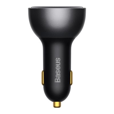 2. Baseus Digital Display Fast Car Charger USB-A / USB-C PD3.1 140W schwarz + USB-C Kabel Baseus Superior Series 5A 240W 1m schwarz (CGZX070001)