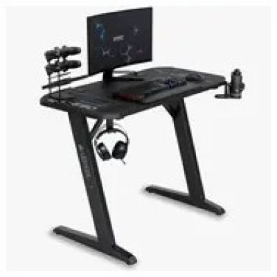 SENSE7 Nomad Cybernetic Schreibtisch Schwarz 100 cm x 50 cm 100x50 cm