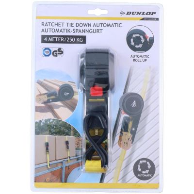8. Transportzurrgurt mit automatischer Ratsche, 250 kg, 4 m