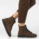 6. Braune Wildleder-Ankle-Boots für Damen, Modell Filippo DBT7273