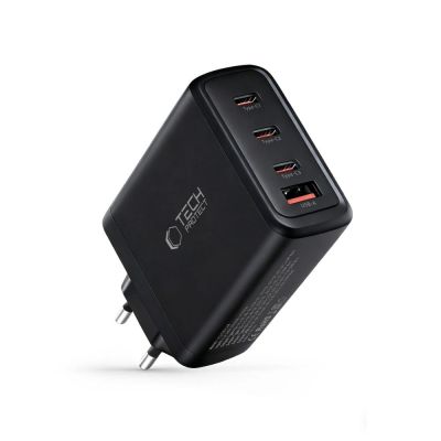 2. Tech-Protect NC140W-GAN 4-Port 140W Wandladegerät – Schwarz
