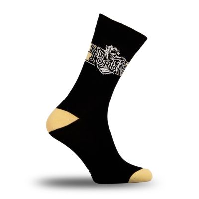 KH Toruń Socken - Gold Schwarz
