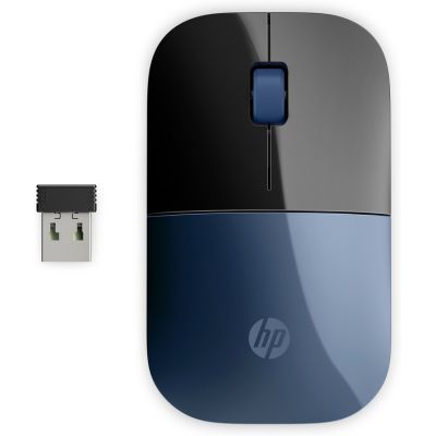 HP Z3700 Wireless Mouse Lumiere Blue kabellose Maus schwarz-blau 7UH88AA