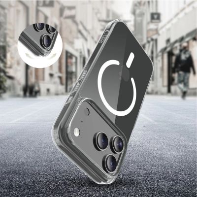 4. Tech-Protect FlexAir Hybrid MagSafe Case für Google Pixel 10 / 10 Pro - Transparent