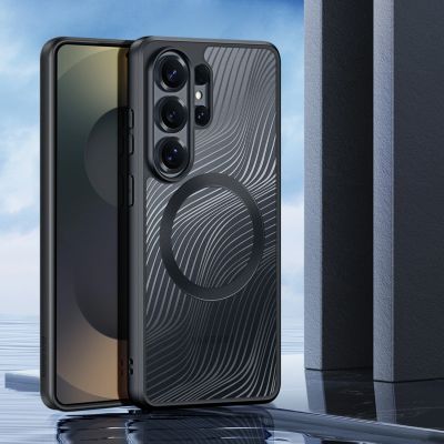 3. Dux Ducis Aimo Mag Case für Samsung S26 Ultra, kompatibel mit MagSafe – Schwarz