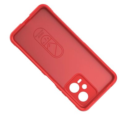 9. Magic Shield Hülle für Xiaomi Redmi Note 12 5G / Poco X5 5G Flexible Panzerabdeckung Rot