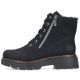 3. Bequeme Damen-Trekkingschuhe in Schwarz Rieker 76720-00