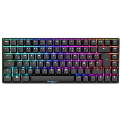 7. Sharkoon SKILLER SGK50 S3 PBT Gaming-Tastatur – Gateron G Pro 3.0 Gelb