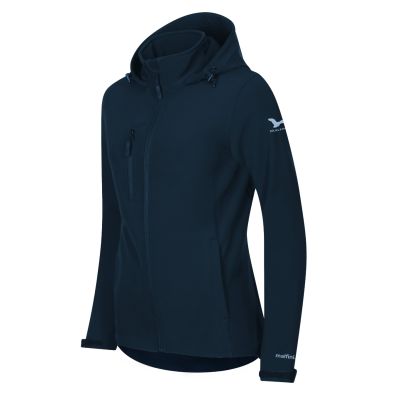 Damen-Softshelljacke für Trailrunning (Marineblau)