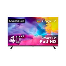 Kruger&Matz 40" FHD Google TV 5.0 Fernseher, DVB-T2/S2/T/C H.265 HEVC