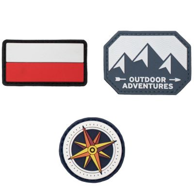 8. Großer schwarzer Militär-Rucksack + SEMI LINE Set
