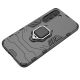 6. Ring Armor Hülle für Samsung Galaxy S23+ gepanzerte Hülle magnetischer Haltering schwarz