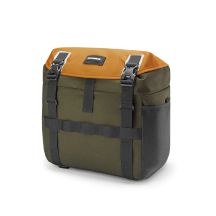 Rockbros W019 Lenkertasche für Fahrräder, 13,5–24 l – Grün-Orange
