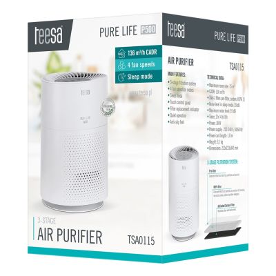 8. TEESA PURE LIFE P500 LUFTREINIGER