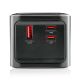 6. EVERACTIVE POWERBANK 27.000 mAh, 1x USB, 2x USB-C, 162,5 W, QC4+, INTEGRIERTE TASCHENLAMPE, LCD-DISPLAY, SCHWARZ EB-27Q