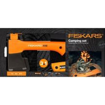 FISKARS AXT X5 - XXS + MESSER + SÄGE