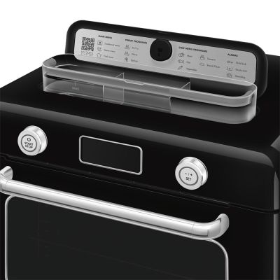 13. Smeg COF01BLEU Kleine schwarze Dampfgarerknöpfe, Drehknopf