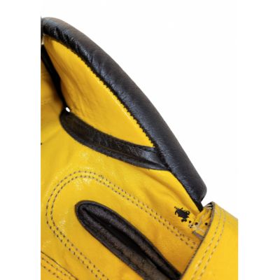 8. (W) TOP TEN FIGHT RTT-2 Boxhandschuhe 10 oz Schwarz und Gelb