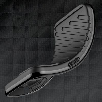 5. Thunder Case Hülle für Samsung Galaxy S24 FE Silikon Panzerhülle - Schwarz
