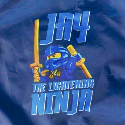 4. LEGO Ninjago Turnbeutel 20286-2512 Blau Einheitsgröße