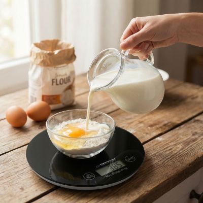 6. Esperanza Mango EKS003K Küchenwaage (schwarz)