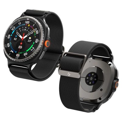Spigen Fit Lite Armband für Samsung Galaxy Watch 40/44/46 mm - Schwarz