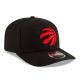 3. New Era 9SEVENTY Toronto Raptors NBA Team Black Stretch Snapback Cap - 60755439