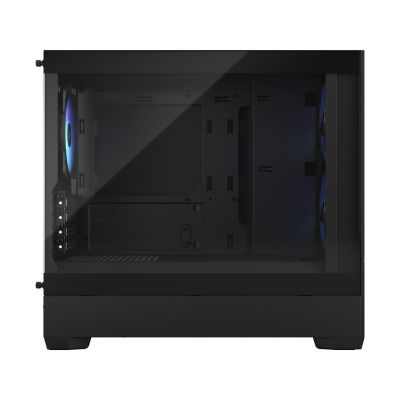 9. Fractal Pop Mini Air RGBBlack TG Clear Tint Hülle