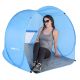 8. Selbstexplosives Strandzelt 145x105x100/75CM BLAU