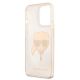 7. Karl Lagerfeld Glitzer Karl's Head Case für iPhone 13 Pro / iPhone 13 - Gold