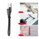 10. Baseus Nimble USB-A / Lightning 2A-Kabel 0,23 m - Schwarz