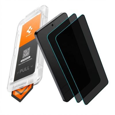 2. Spigen Glas.Tr Ez Fit Pro HD Privacy Glass 2er-Pack für Samsung Galaxy S26+