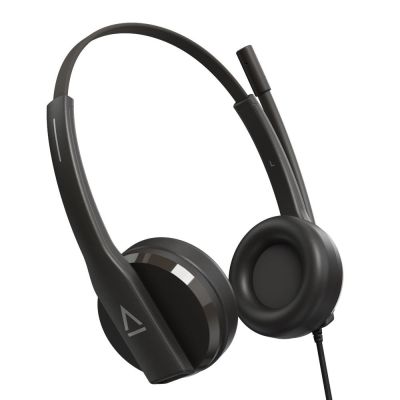 3. Creative Labs HS-230 Kabelgebundenes Kopfbügel-Headset für Business/Alltag, USB Typ-A, Schwarz