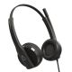 3. Creative Labs HS-230 Kabelgebundenes Kopfbügel-Headset für Business/Alltag, USB Typ-A, Schwarz